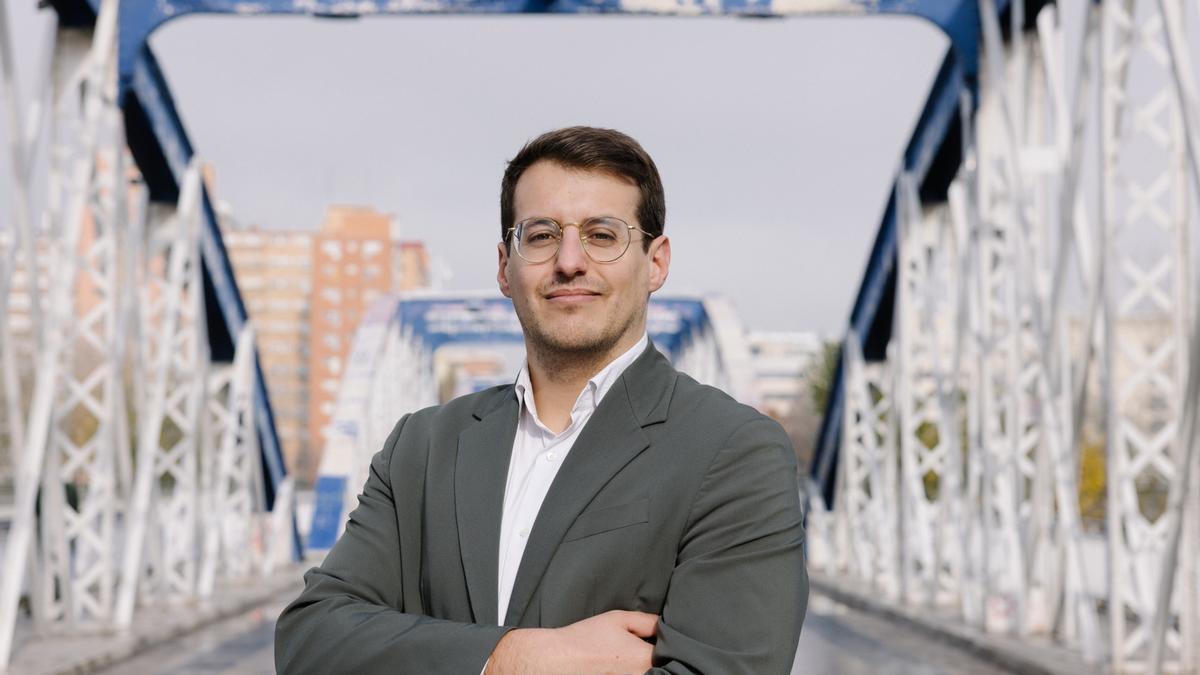 El candidato de Chunta Aragonesista, Jorge Pueyo.