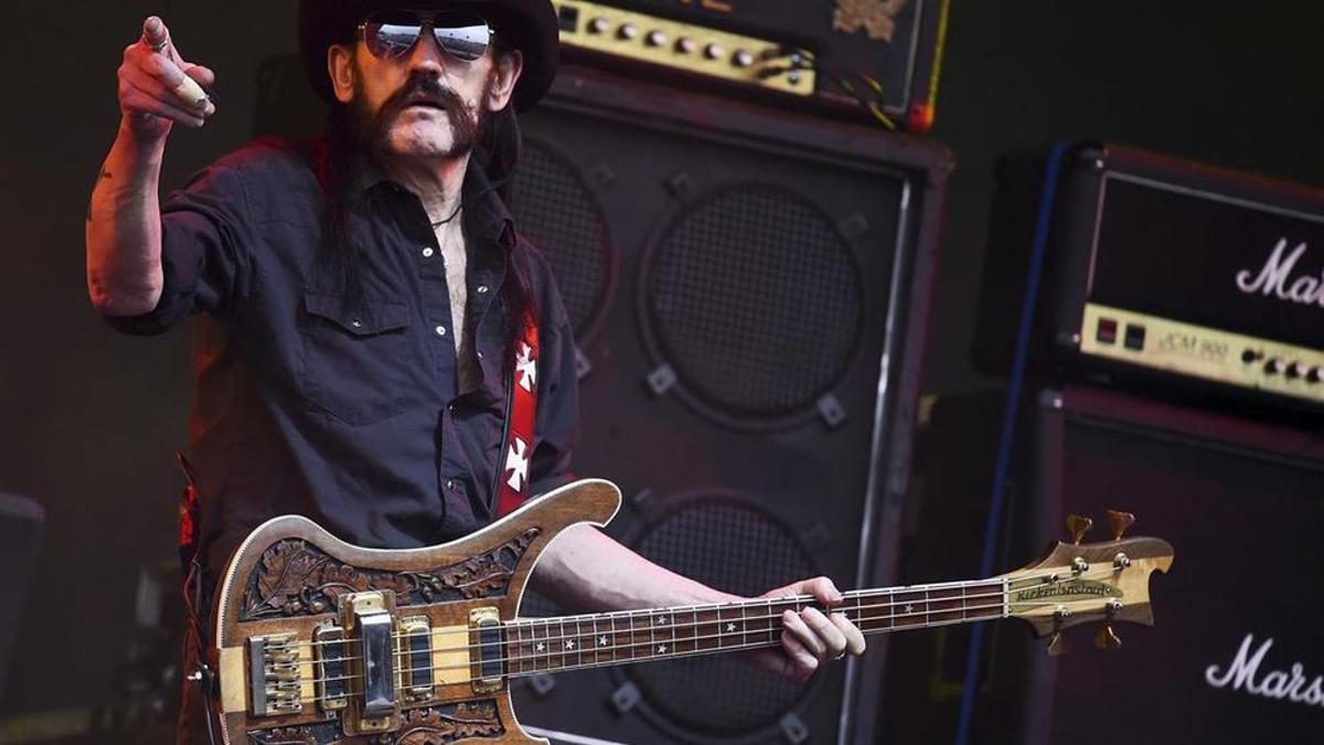 El líder de la banda de heavy metal Motörhead, Ian Lemmy Kilmister.