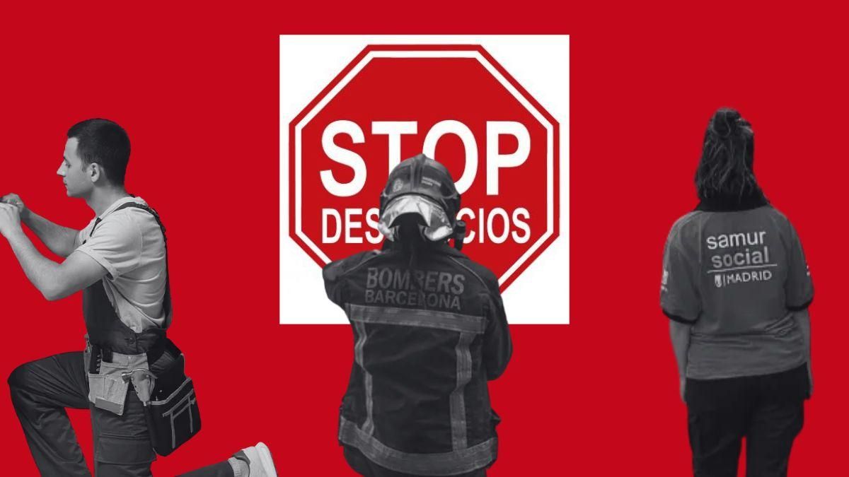 Bomberos, cerrajeros o trabajadoras sociales: los profesionales que se niegan a participar en desahucios