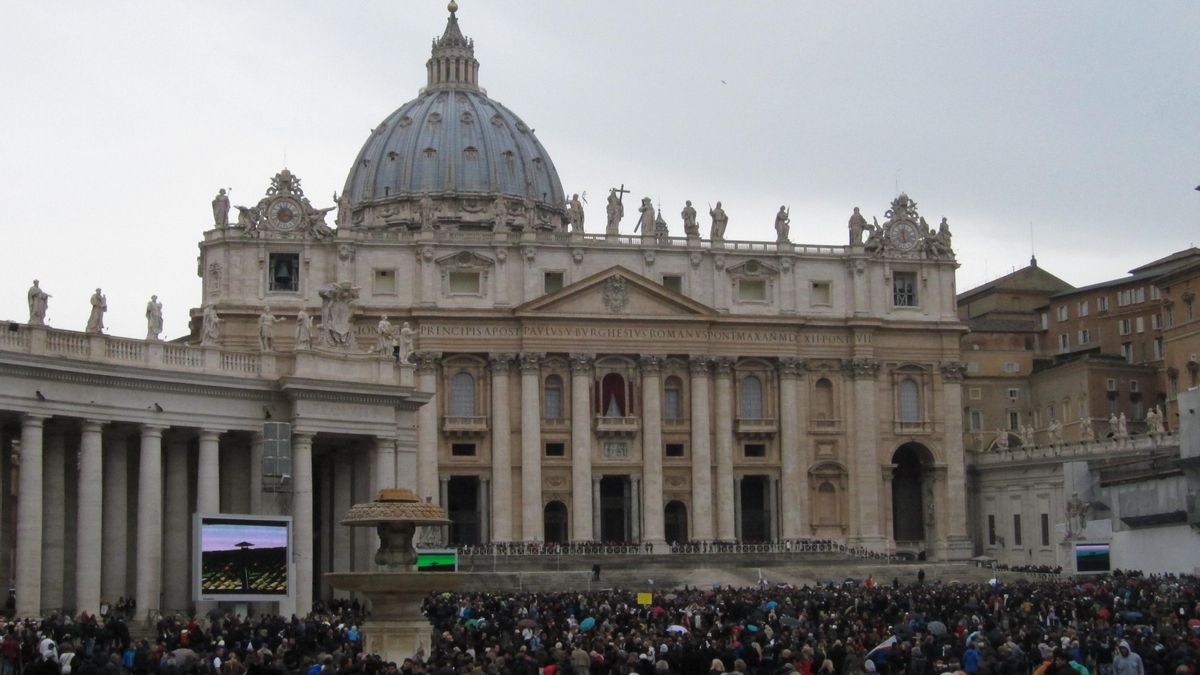 Archivo - Peregrinos en Roma
