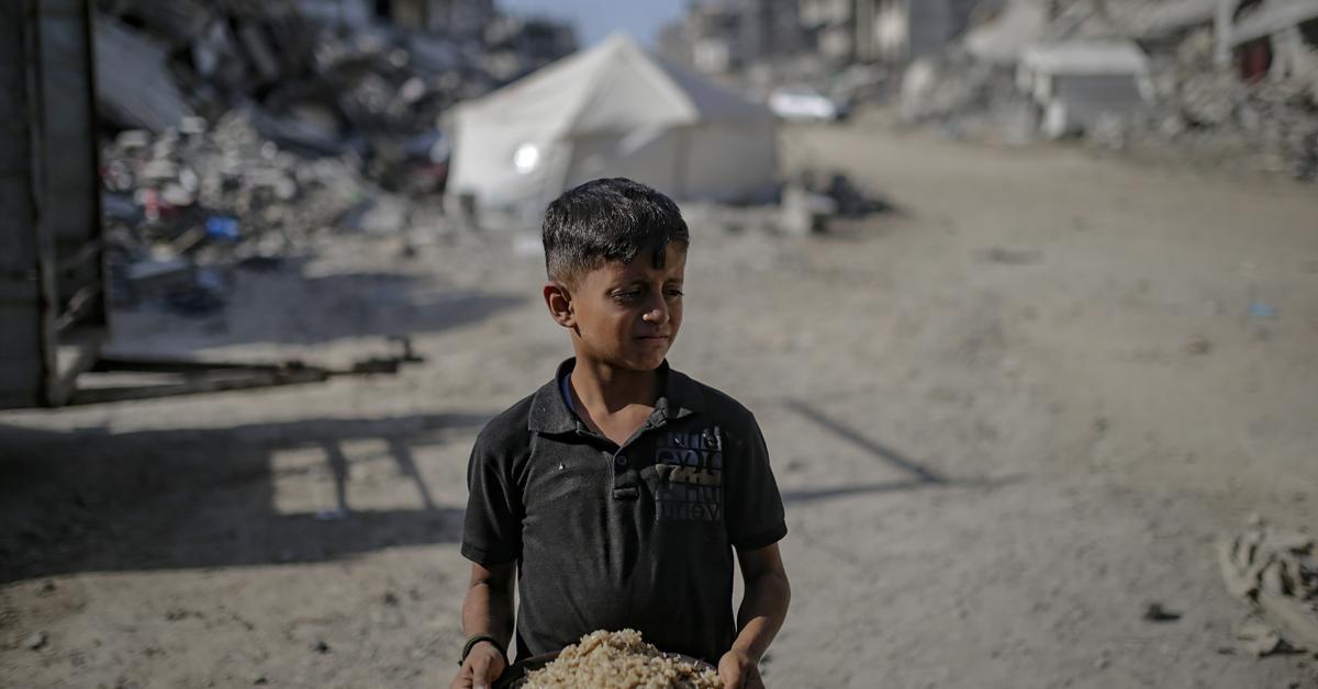 La OMS denuncia que la hambruna en Gaza sigue sin remitir tras el alto el fuego