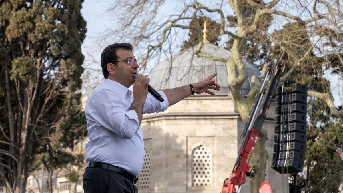 El alcalde de Estambul, Ekrem Imamoglu