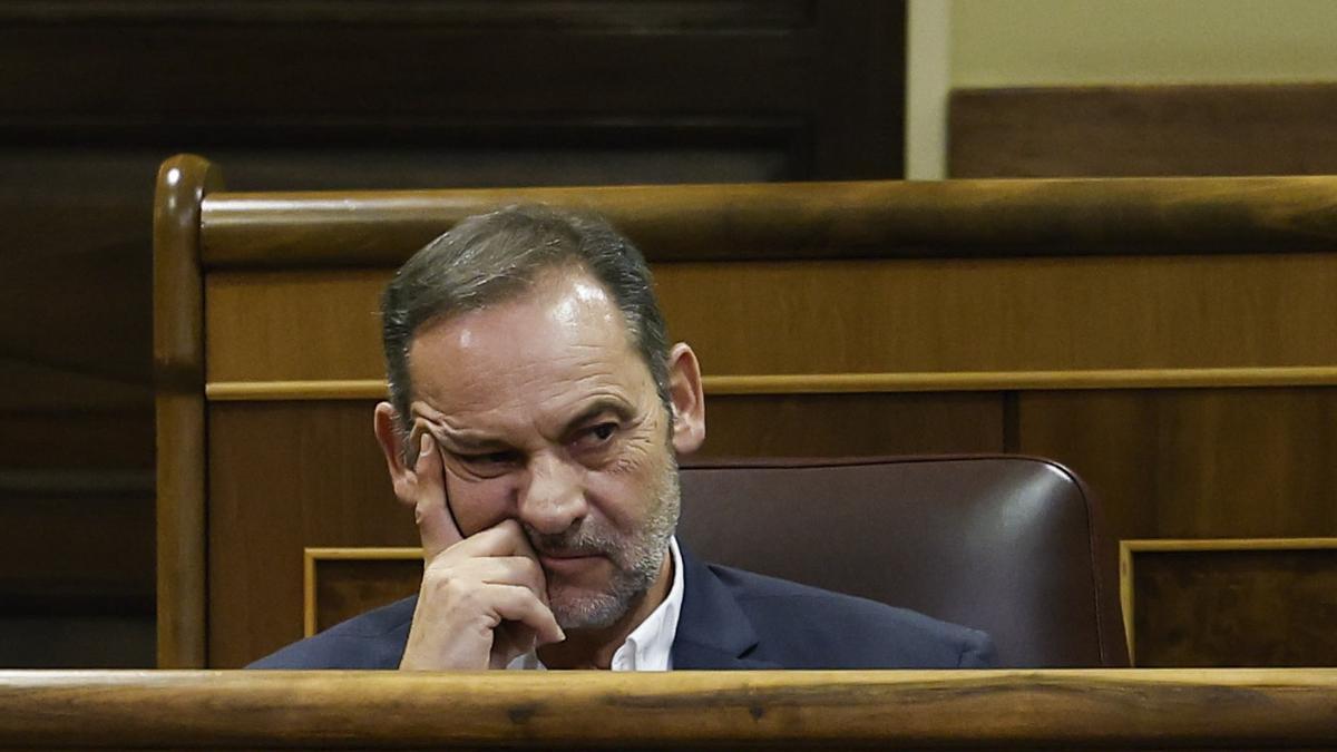 El exministro y ex secretario de Organización del PSOE José Luis Ábalos.