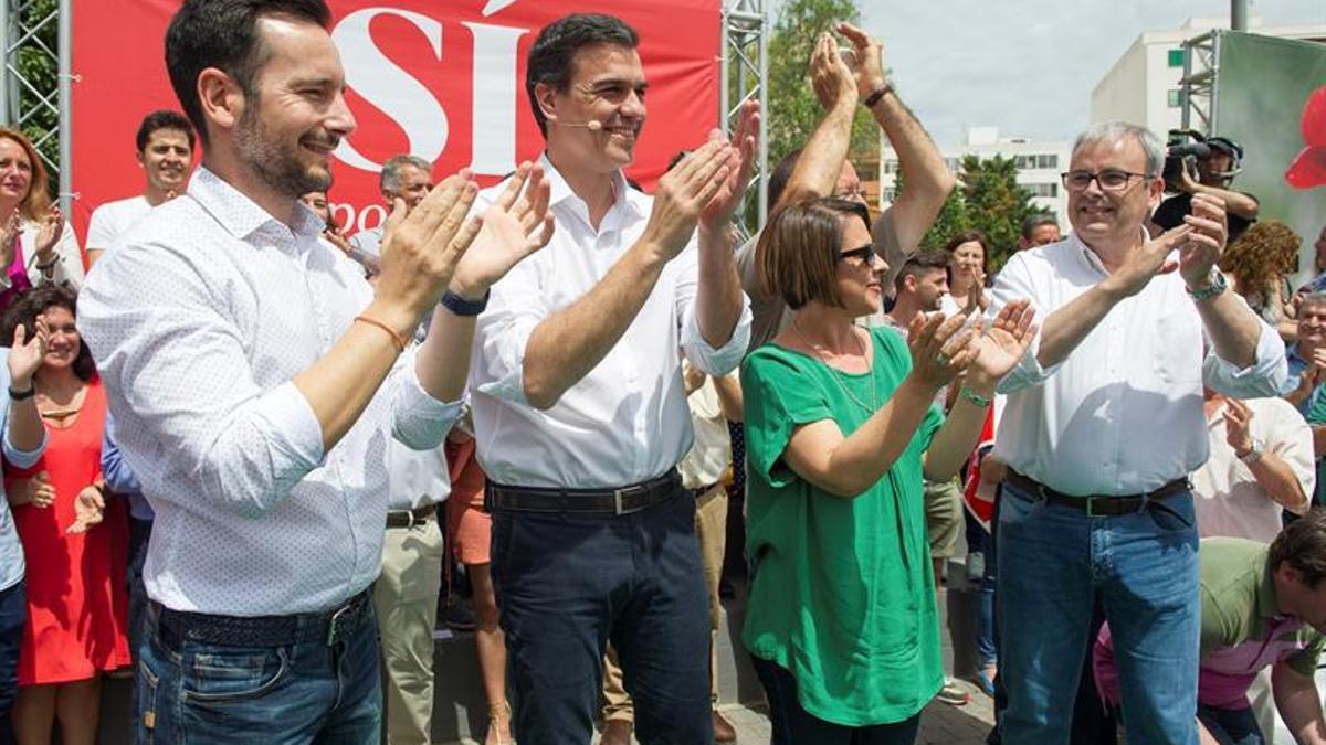 Pedro Sánchez: “La gran coalición ha sido la de Rajoy e Iglesias contra el cambio”