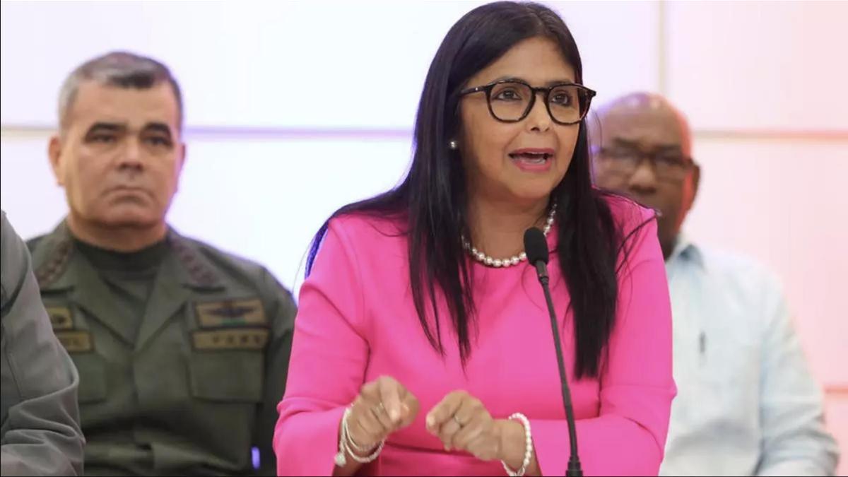 Delcy Rodríguez, hasta ahora vicepresidenta de Venezuela y nueva presidenta encargada.