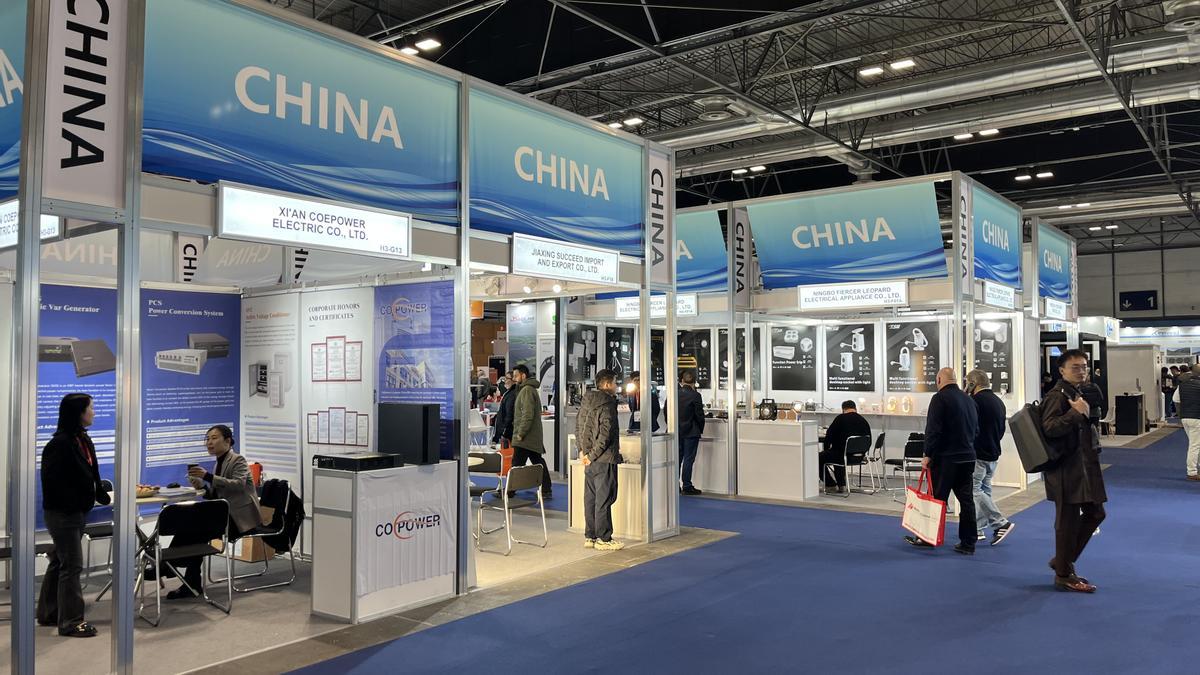 Pabellón de la feria Genera dedicado exclusivamente a empresas chinas, este miércoles en Ifema.