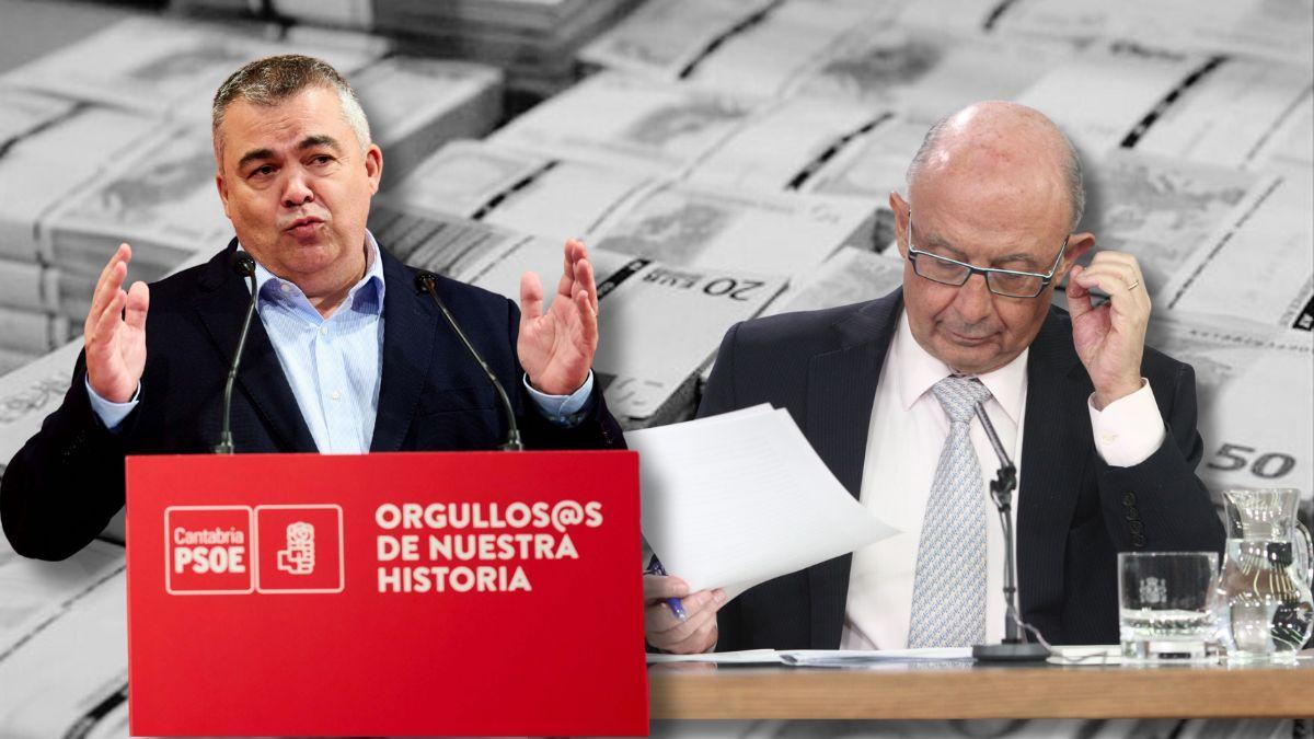 Santos Cerdán y Cristóbal Montoro en imágenes de archivo.