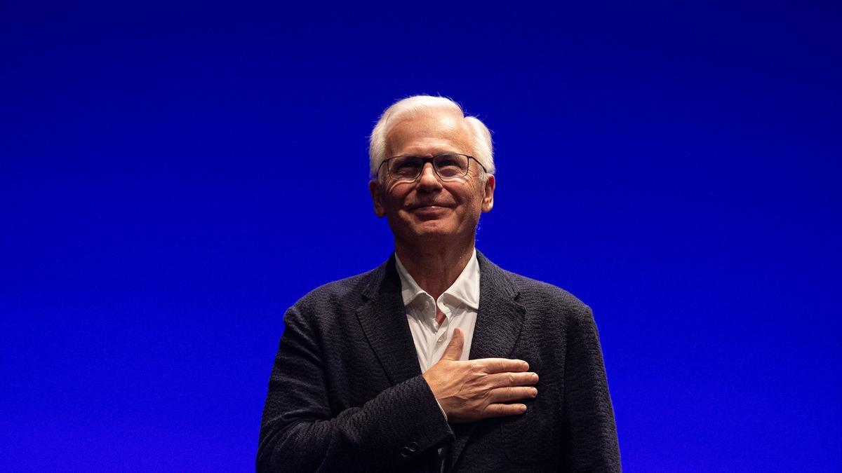 Baltasar Garzón, durante un acto el pasado 9 de octubre en Vigo.