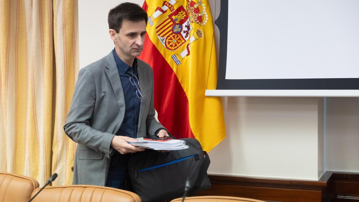 El presidente del Consejo de Administración de la Corporación RTVE, José Pablo López Sánchez, comparece de forma periódica ante la Comisión Mixta de Control Parlamentario.