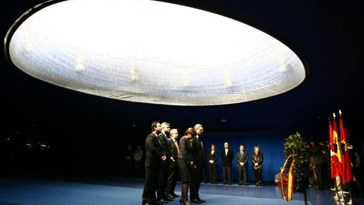 Monumento en homenaje a las v&iacute;ctimas de los atentados del 11M.