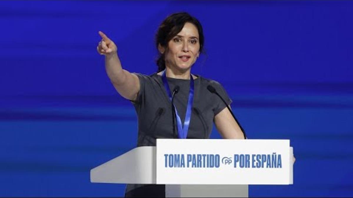 Ayuso brinda a Feijóo su apoyo y el de todo el PP para acabar con el "sanchismo"