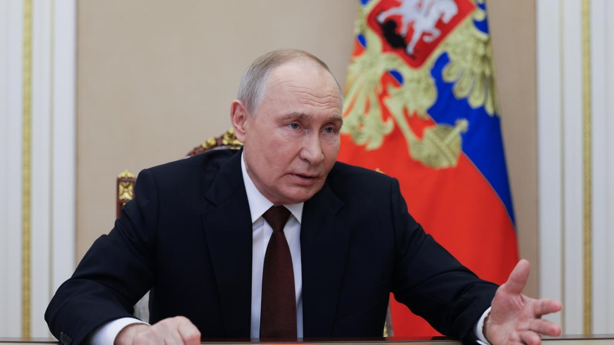 El presidente ruso, Vladímir Putin, en el Kremlin, en Moscú (Rusia), el 21 de noviembre de 2025.