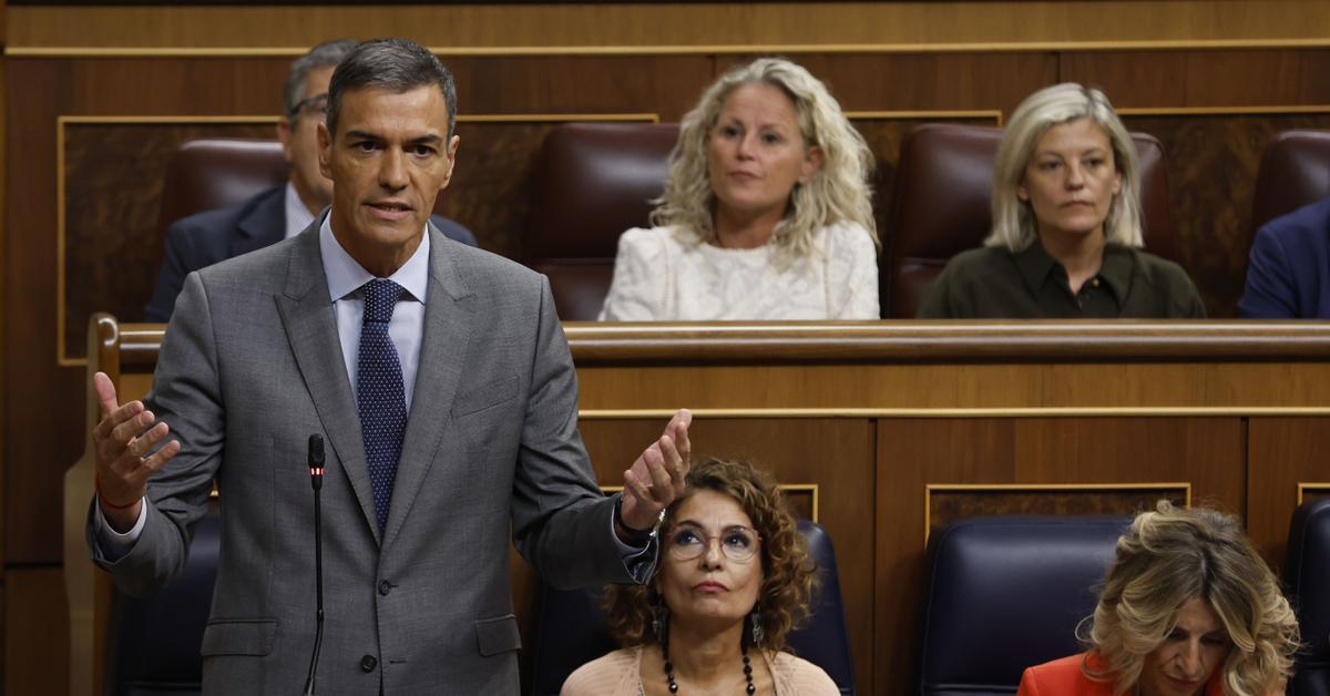 Sánchez, a Feijóo: "Lo que está pasando en Gaza en un genocidio. Repita conmigo, es un genocidio"