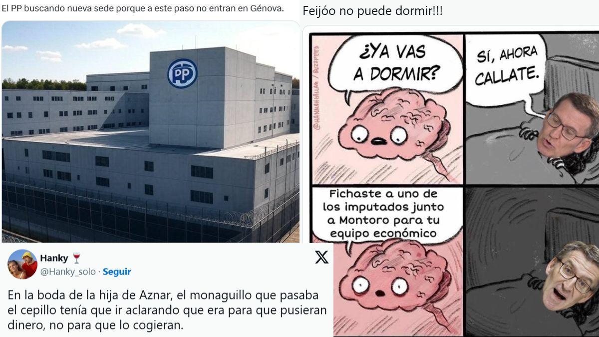 Memes de @DonMitxel_I, @Hanky_solo y @AbreCesar23