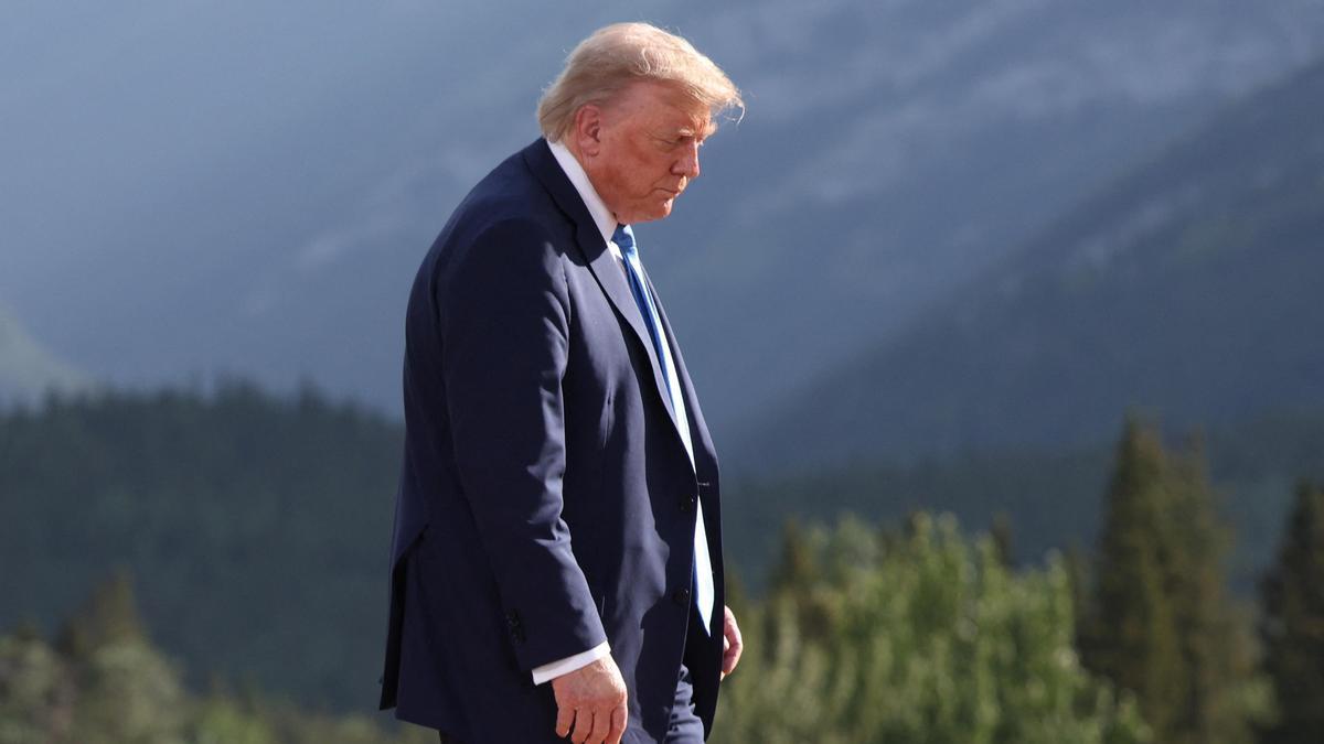 El presidente de EEUU, Donald Trump.