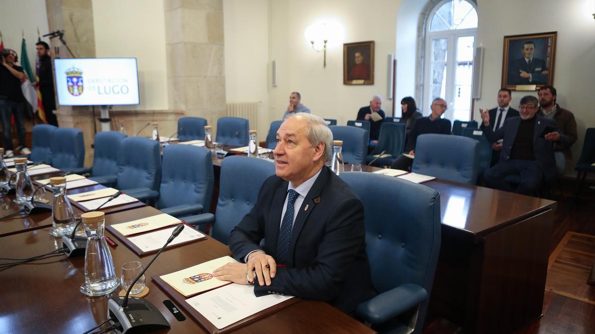 El expresidente de la Diputación de Lugo, José Tomé, en una imagen de archivo.