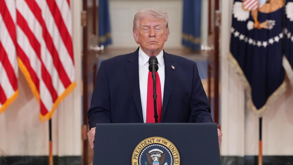 Donald Trump se dirige a la nación para explicar qué pasará en Irán