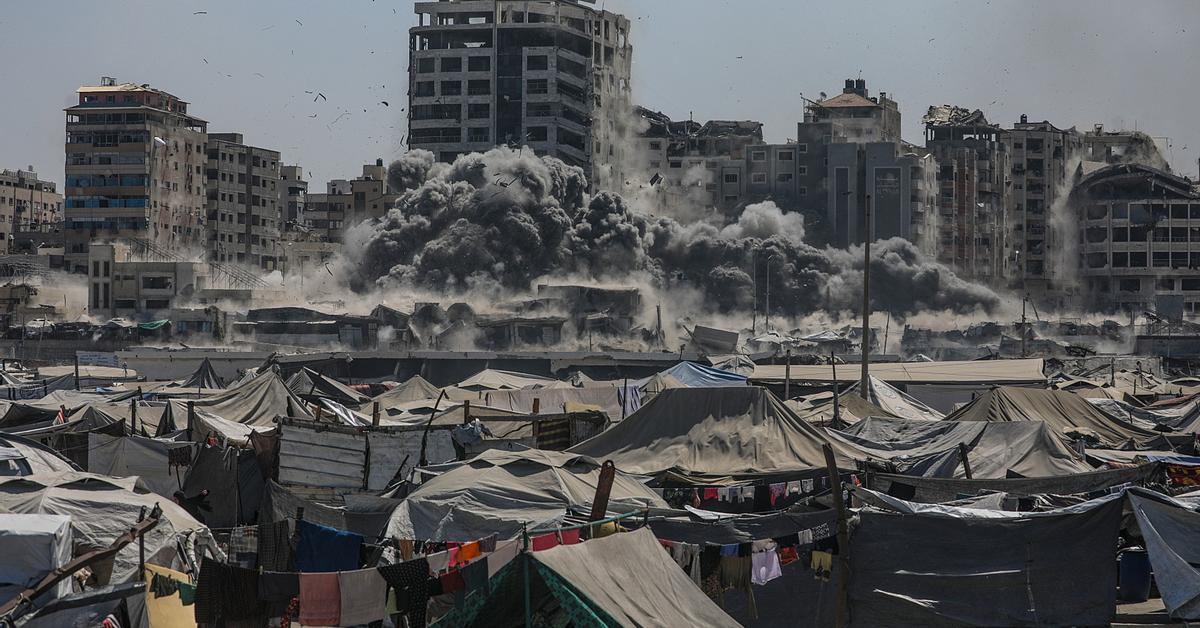 No hay dónde huir: así se sobrevive en la ciudad de Gaza cuando no hay sitio ni para una tienda de campaña