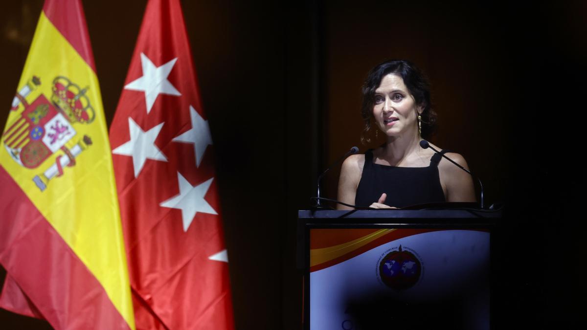 La presidenta de la Comunidad de Madrid, Isabel Díaz Ayuso.