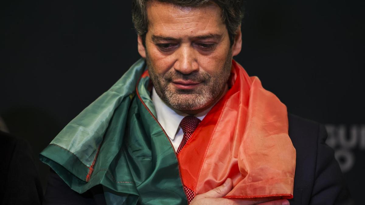 El líder de Chega, Andre Ventura, tras su derrota en las presidenciales de 2026.
