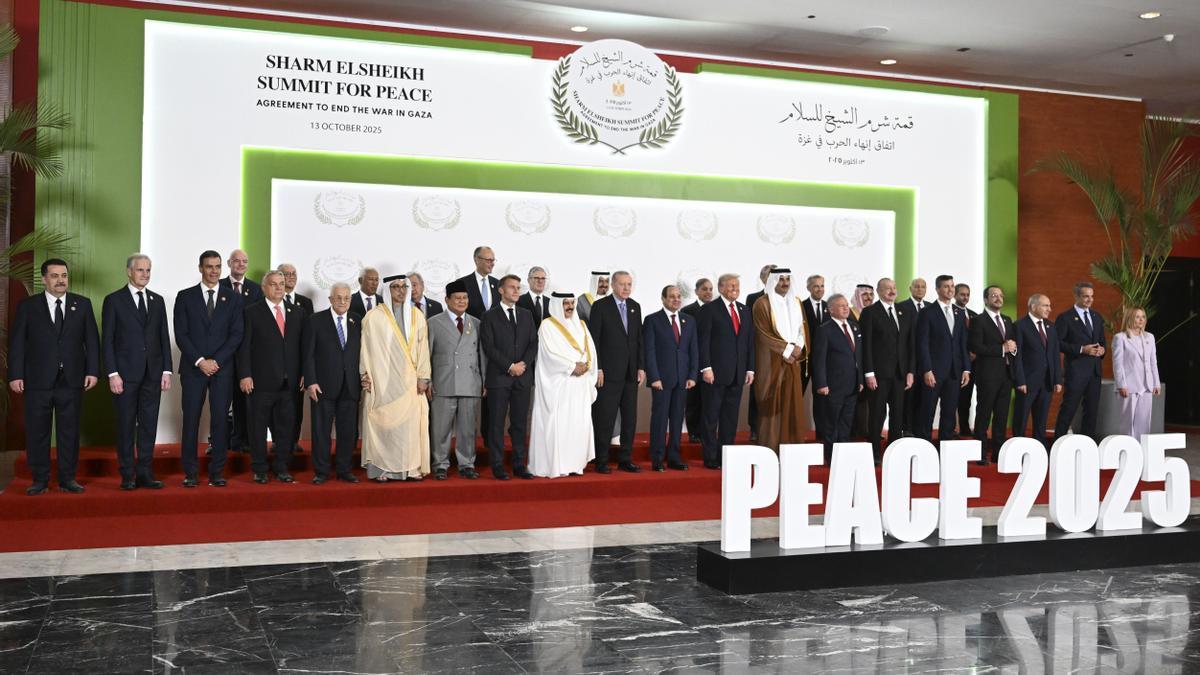 La presencia europea en el acuerdo de paz del 13 de octubre en Sharm el Sheij