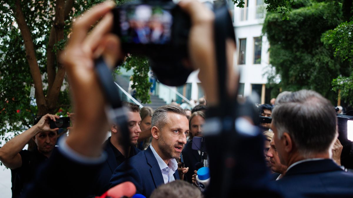 Ulrich Siegmund en Sajonia-Anhalt tras una rueda de prensa en Berlín, el 7 de septiembre de 2026.
