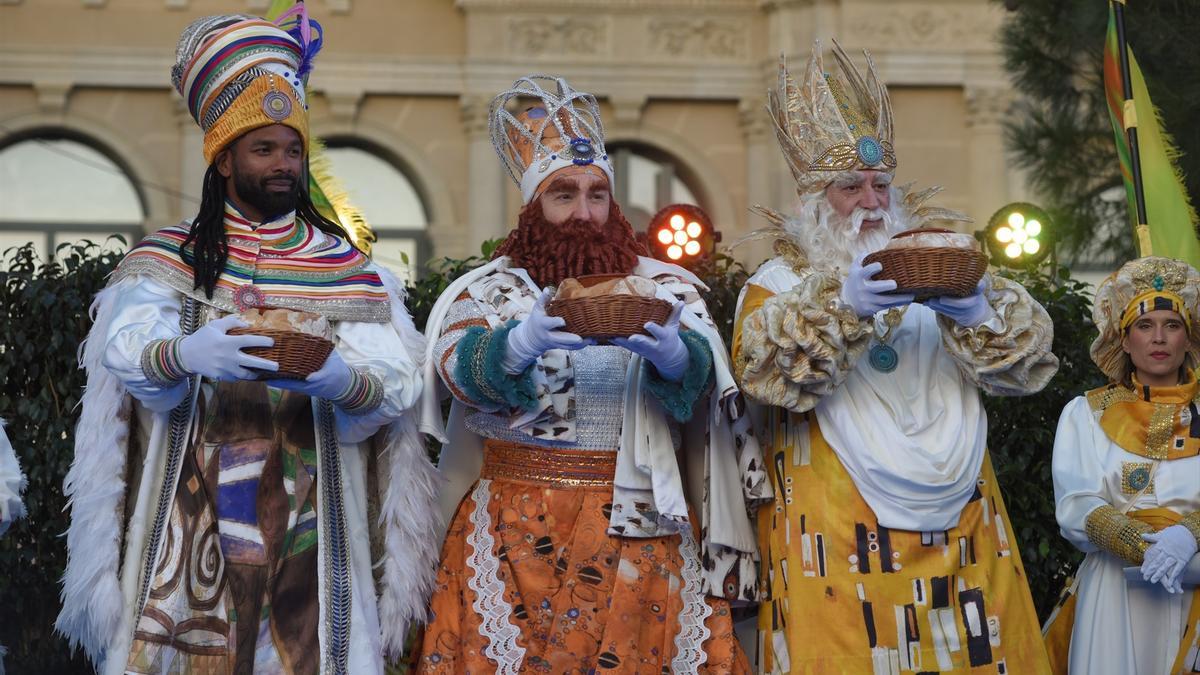 Los Reyes Magos en Barcelona.