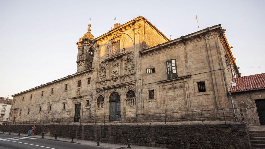 El convento de las Mercedarias en Santiago de Compostela.