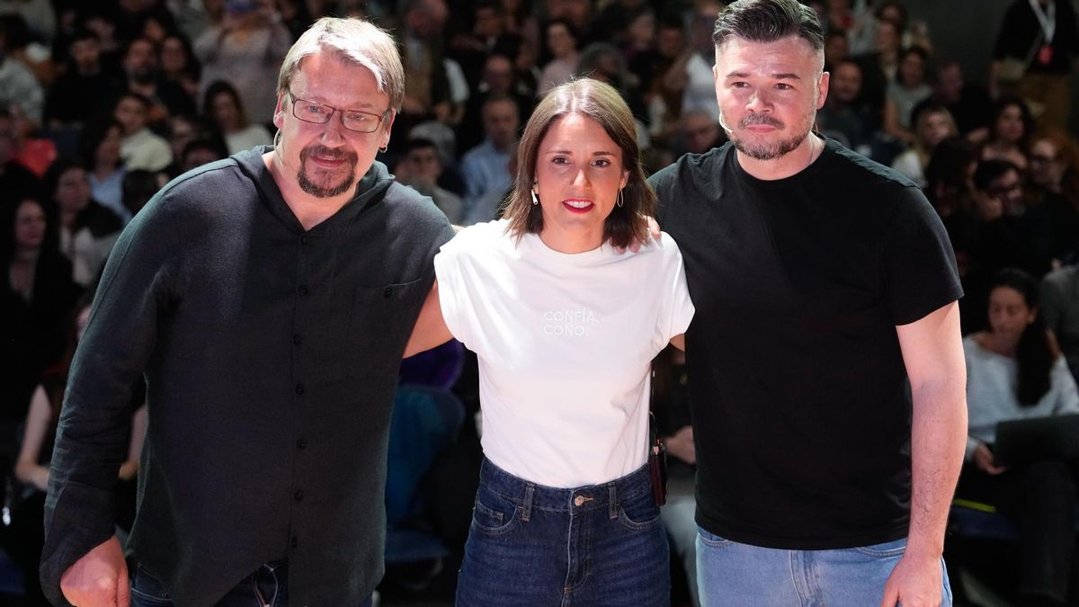 Podemos y ERC pactan ir unidos en Cataluña y que Rufián y Montero hagan actos de campaña juntos