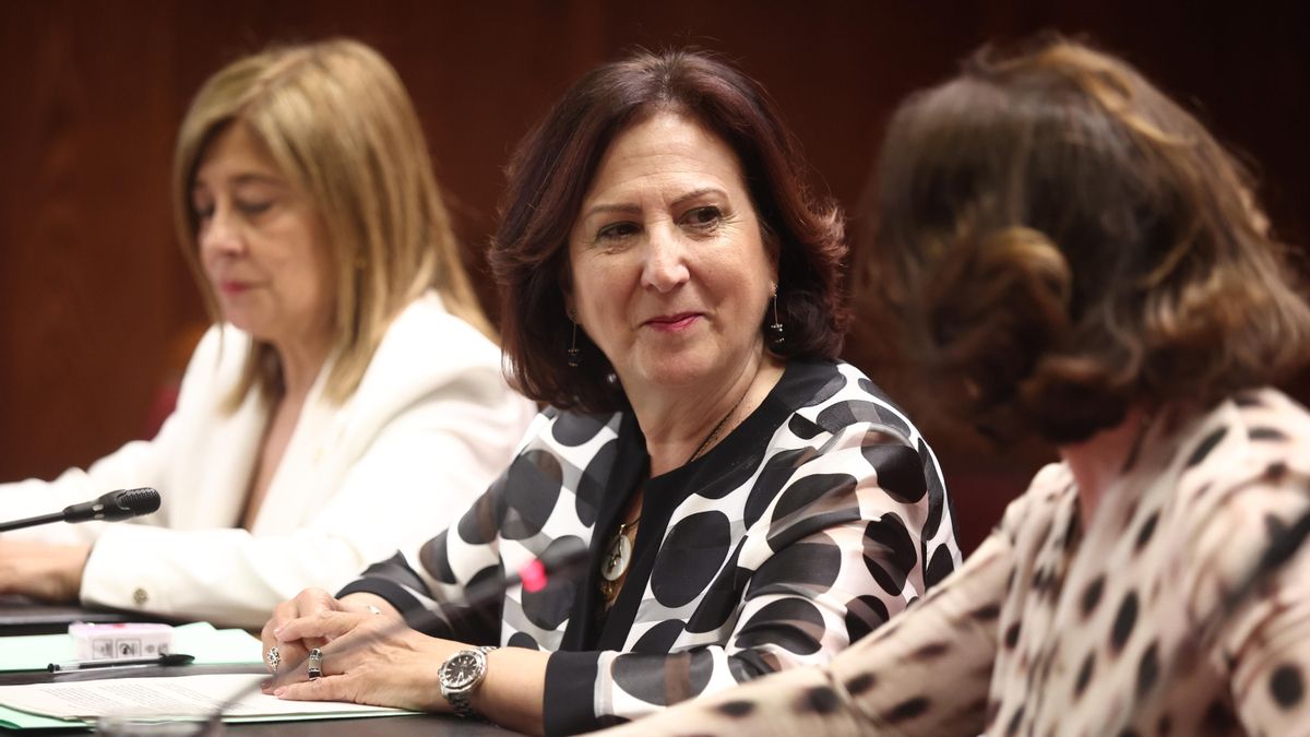 La fiscal general, Teresa Peramato, en el Senado, el 19 de junio.