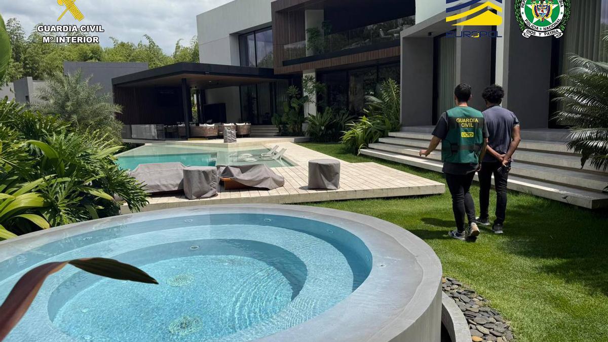 Vivienda en la que cayó el capo.