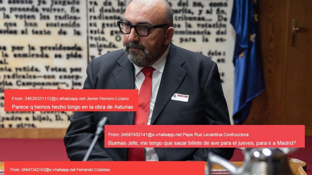 Los empresarios señalados por la UCO en el 'caso Cerdán': 