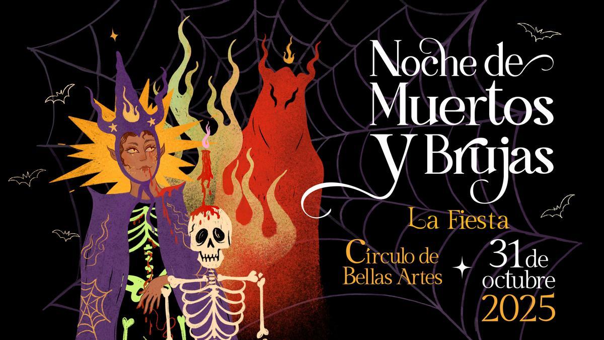Consigue entradas dobles para celebrar la fiesta 'Noche de Muertos' en el Círculo de Bellas Artes