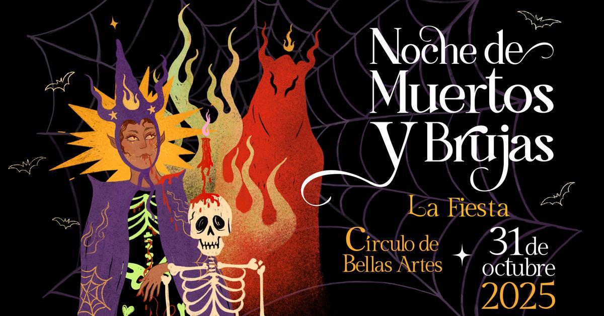 Consigue entradas dobles para celebrar la fiesta 'Noche de Muertos' en el Círculo de Bellas Artes