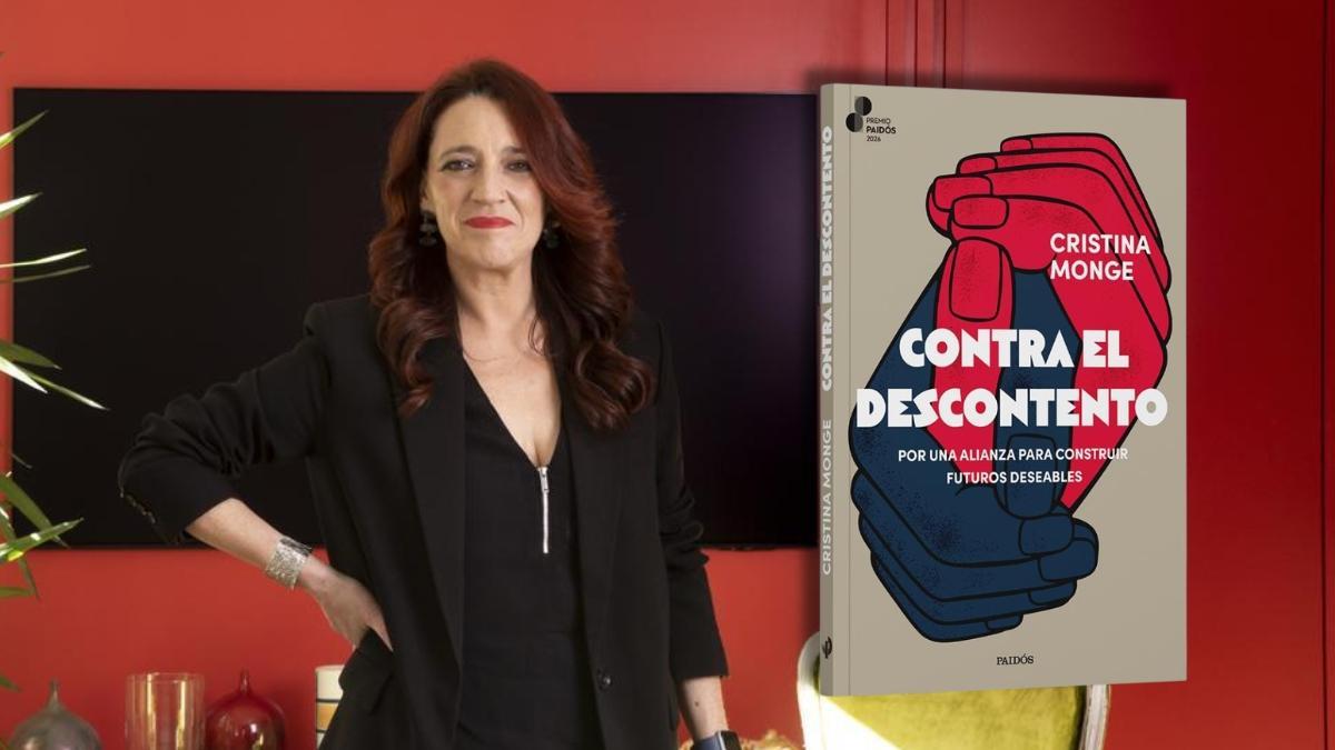 Cristina Monge publica 'Contra el descontento'.
