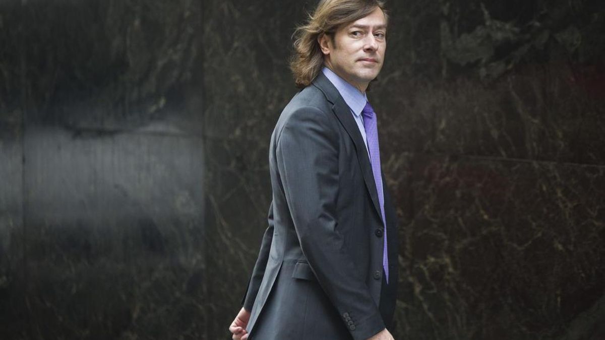 El juez Santiago Pedraz a su entrada a la Audiencia Nacional