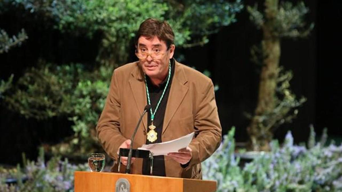 Luis García Montero, durante su intervención.