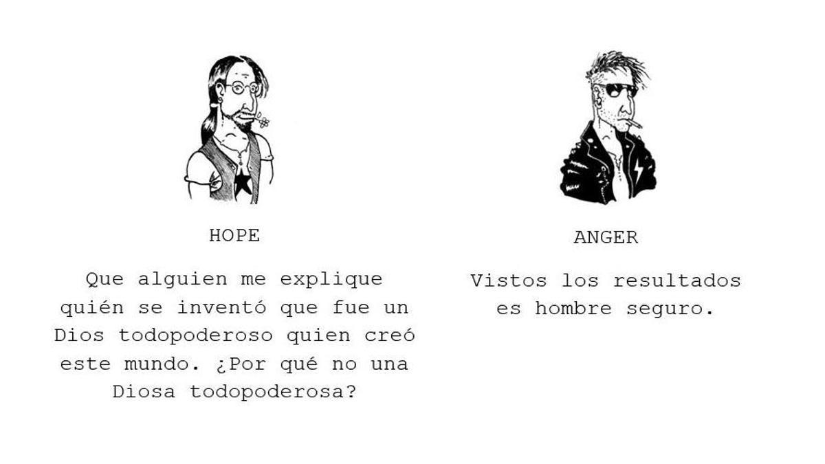 Las reflexiones de Hope & Anger