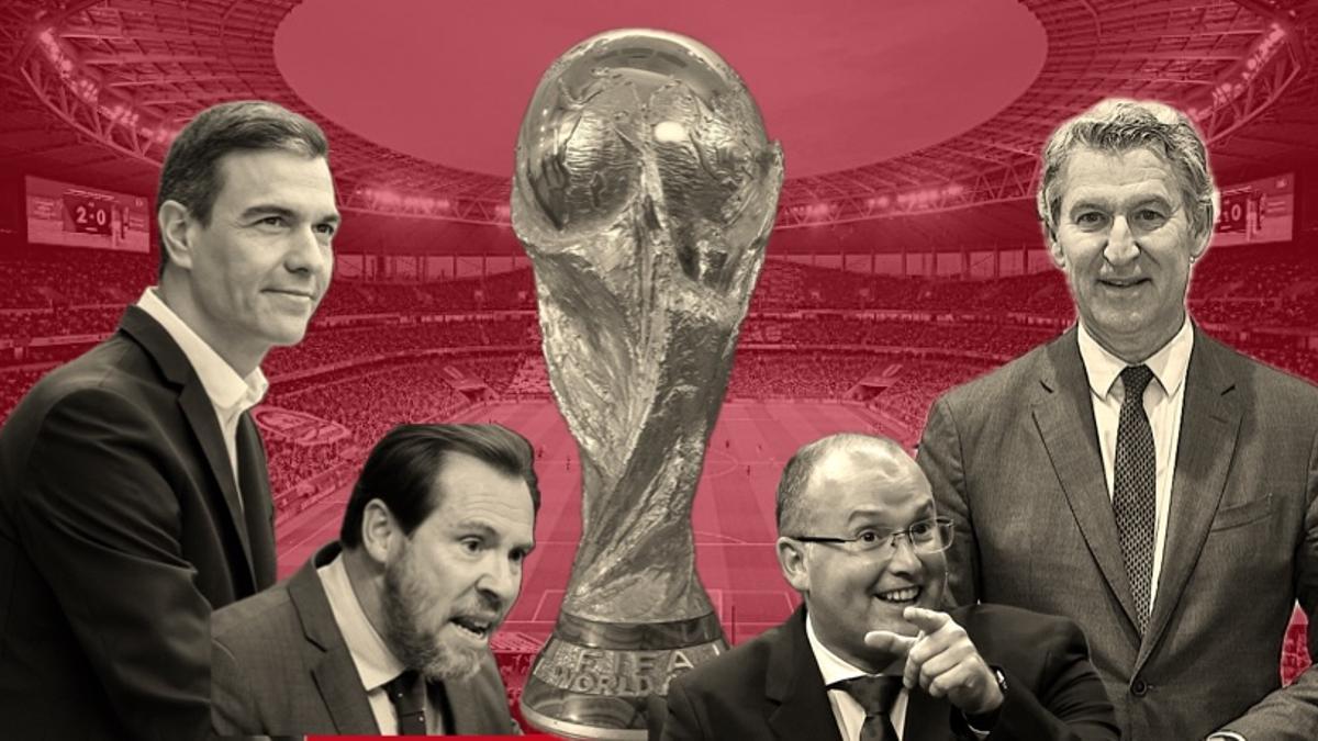 Pedro Sánchez, Óscar Puente, la Copa del Mundo, Miguel Tellado y Alberto Núñez Feijóo.