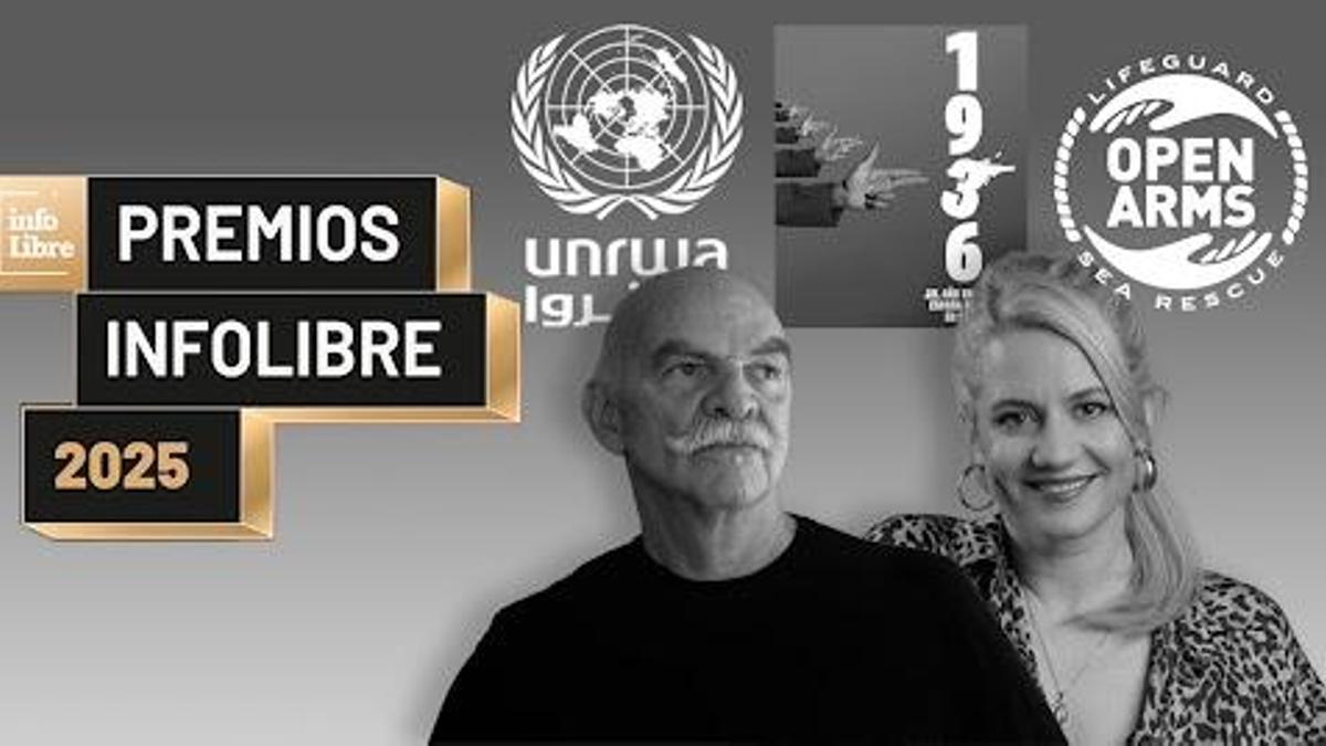 Premiados en los Premios infoLibre 2025.