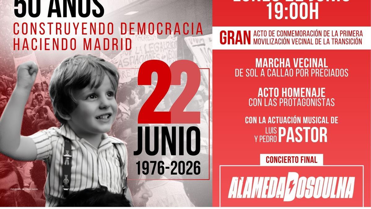 Preciados, 22 de junio de 1976: la tarde en la que la democracia de los barrios brotó en el centro de Madrid