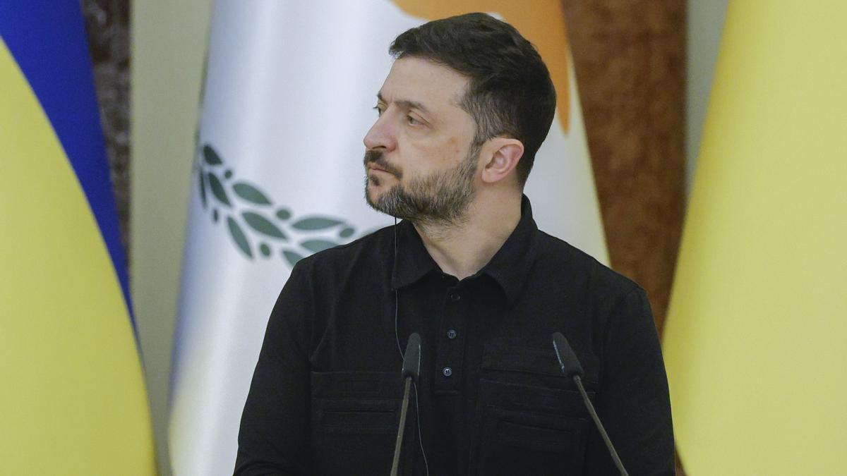 El presidente ucraniano, Volodímir Zelenski.