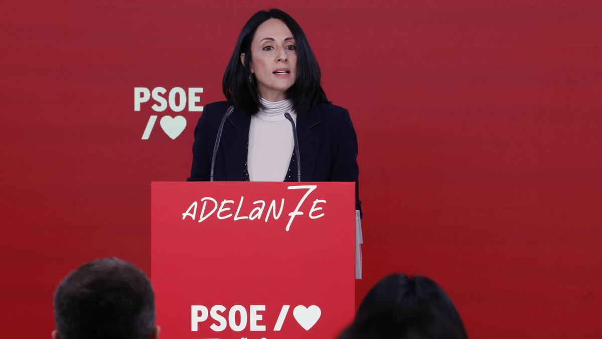 La secretaria de Organización del PSOE, Rebeca Torró.
