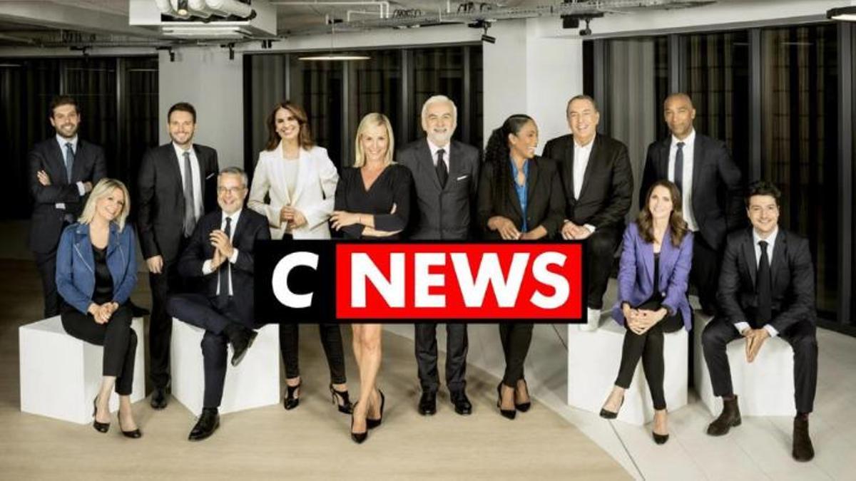 Imagen promocional del canal de noticias frtanés CNews.