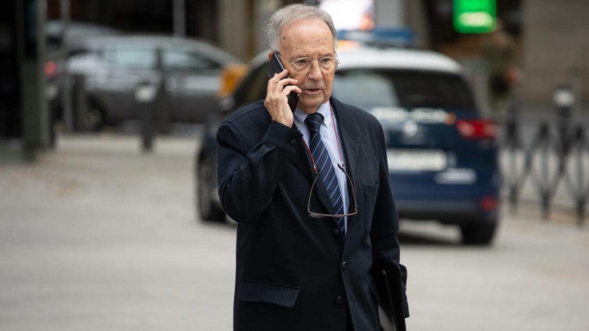 El presidente de Manos Limpias, Miguel Bernard, en octubre de 2024.