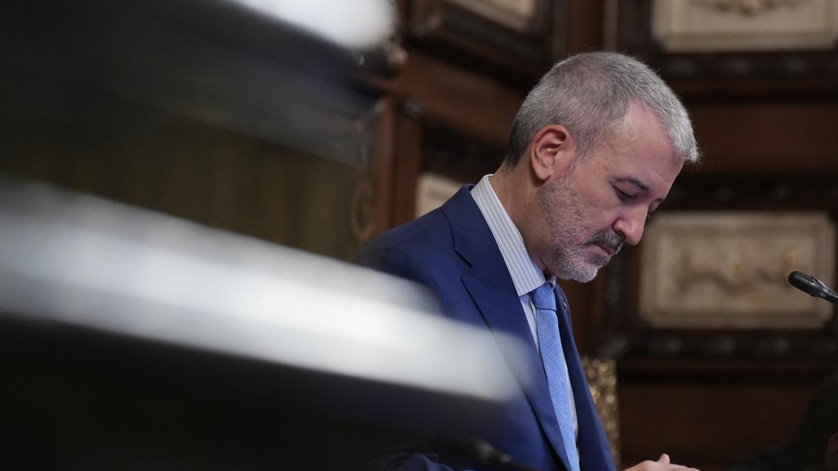 Jaume Collbonidurante un pleno en el Ayuntamiento de Barcelona, el pasado julio.