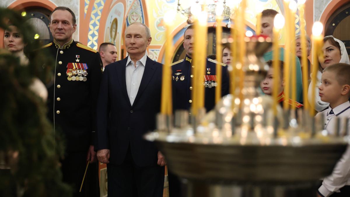 El presidente de Rusia, Vladímir Putin.