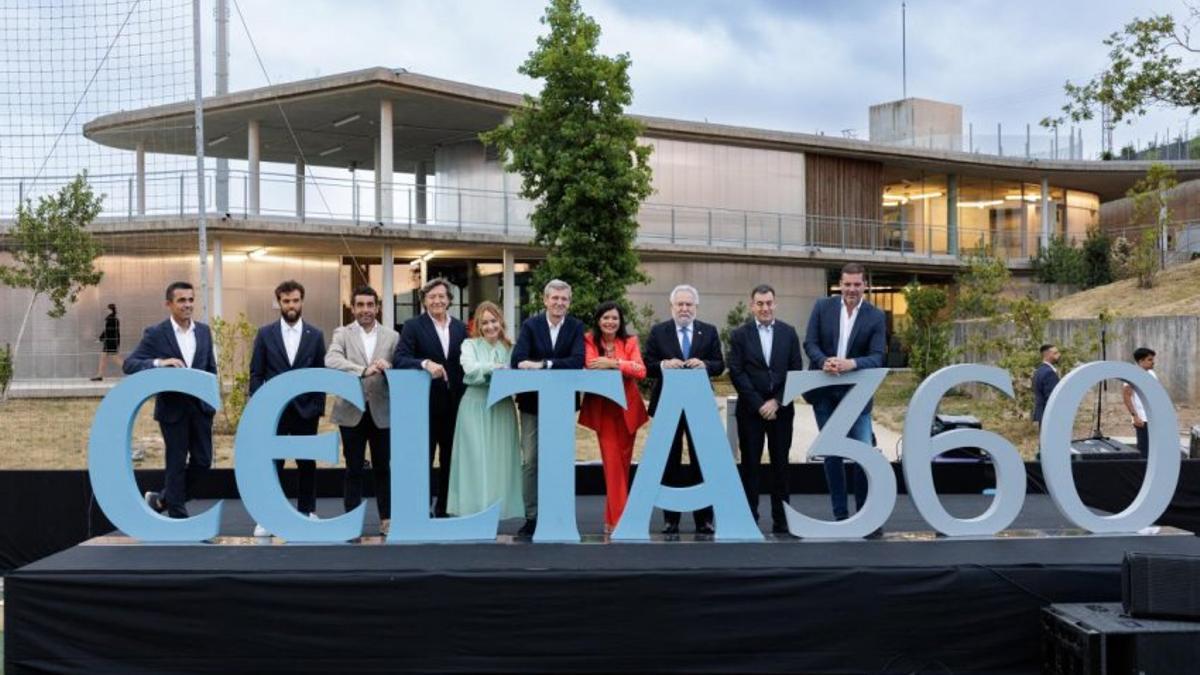 Rueda puso la primera piedra de la ciudad deportiva del Celta antes de tener los permisos ambientales