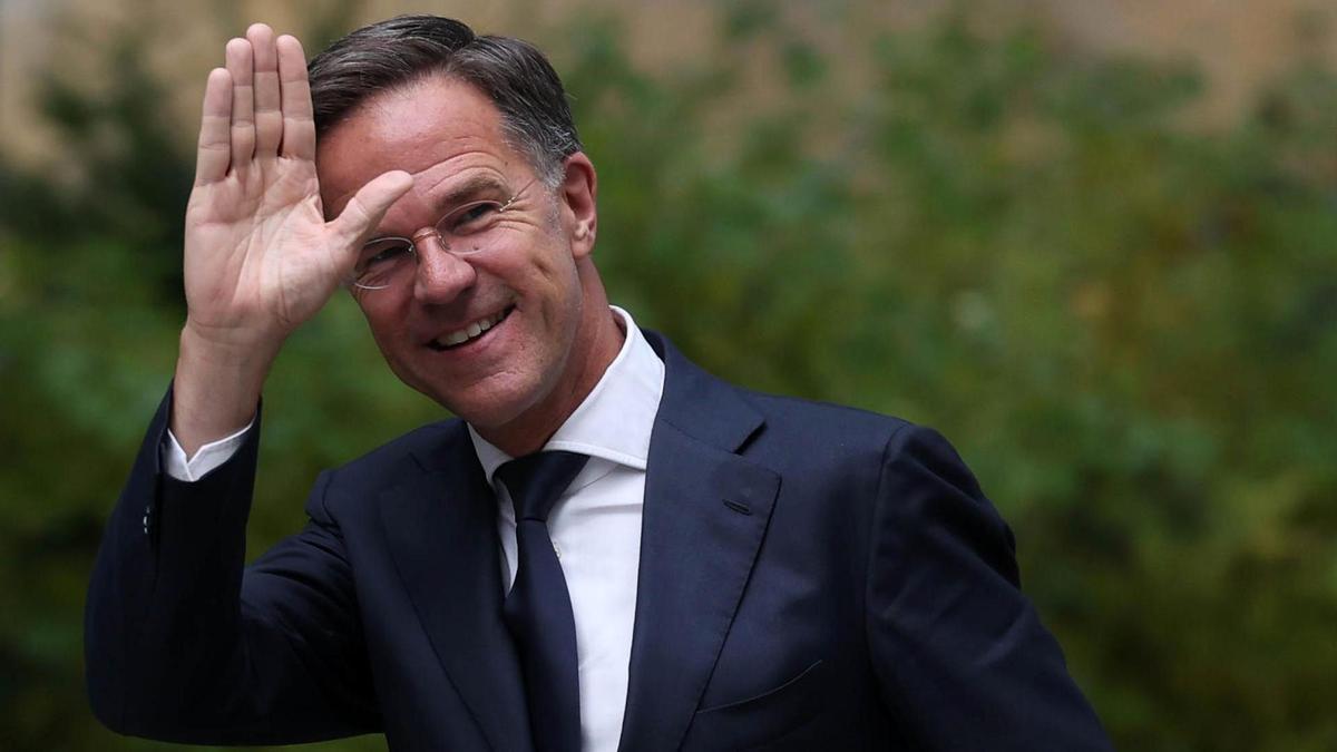 El secretario general de la Organización del Tratado del Atlántico Norte (OTAN), Mark Rutte.