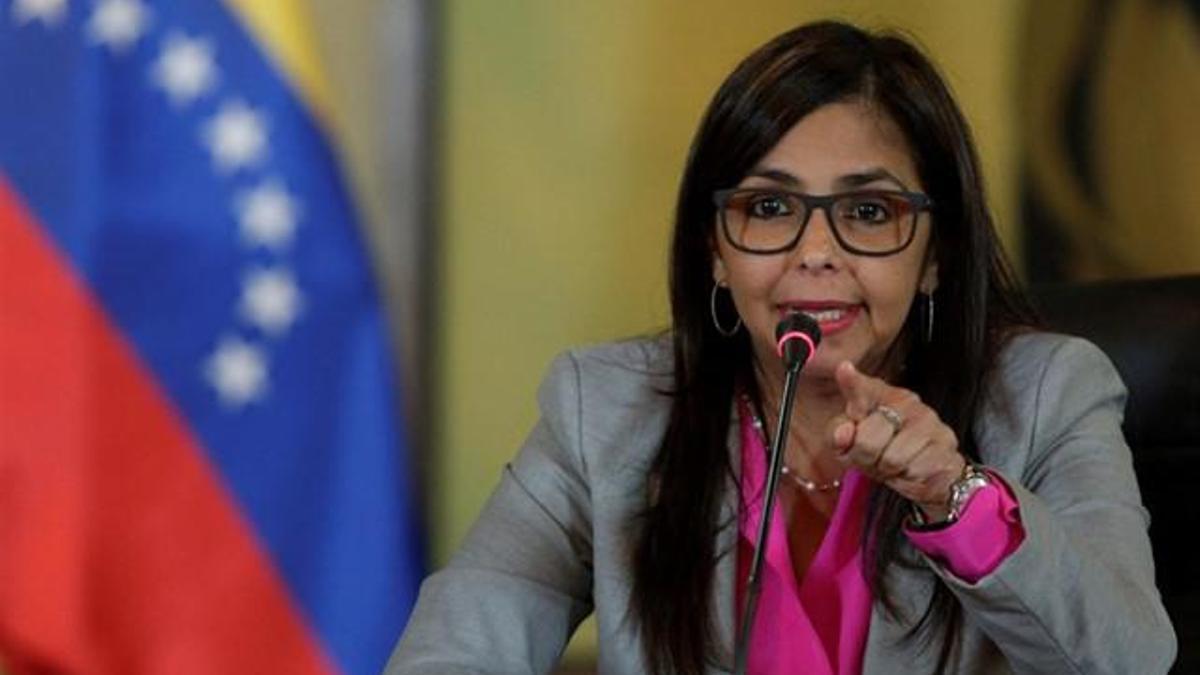 La vicepresidenta de Venezuela, Delcy Rodríguez